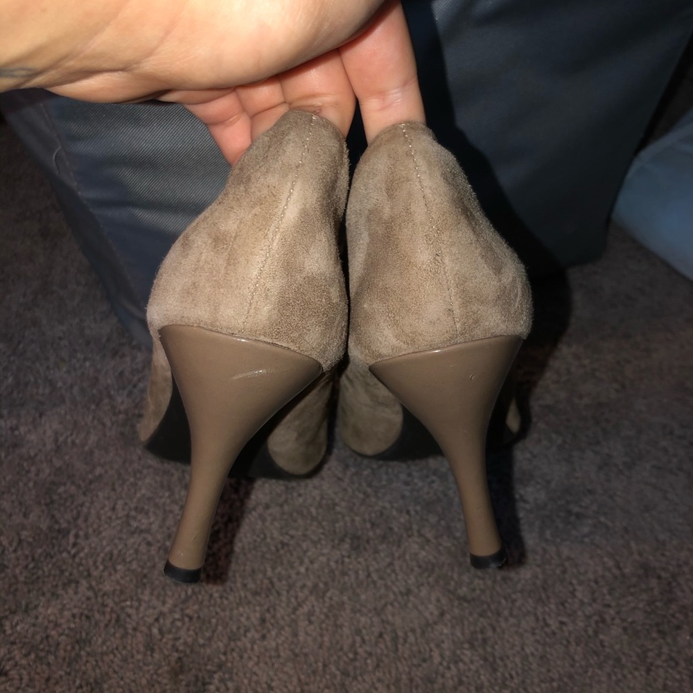 Franco Sarto Reine Suede Tie Women’s Heels Size10M - Picture 7 of 8